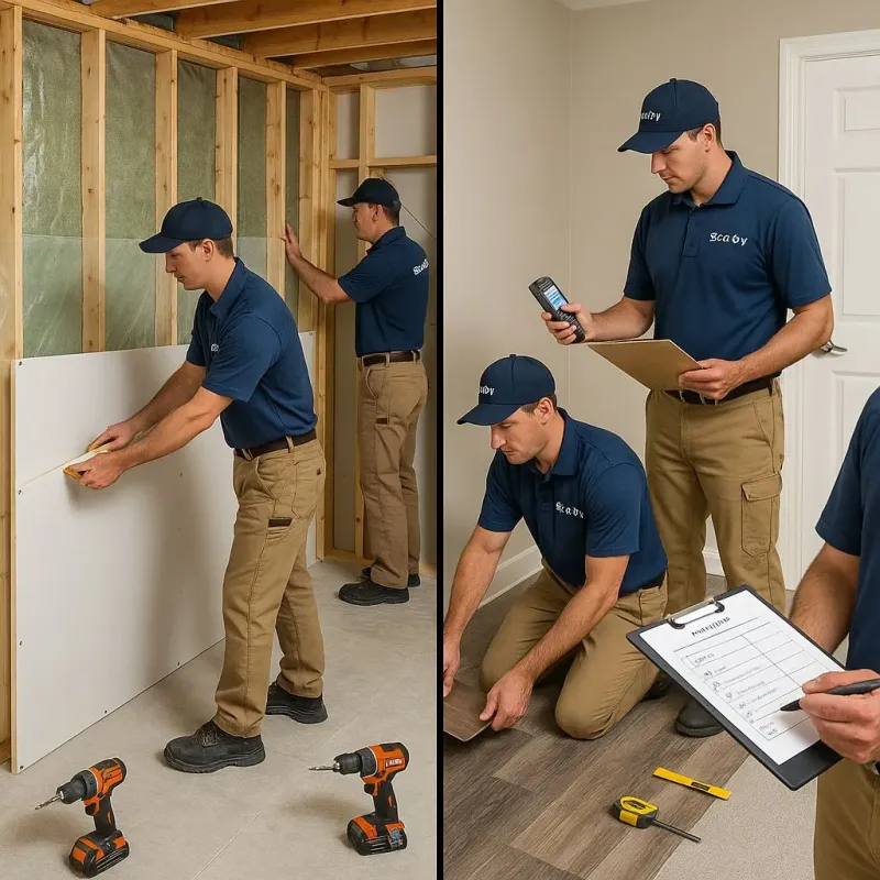 Repairs and Reconstruction process in Burke, SD